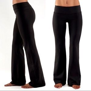 Lululemon Reversible Black Groove Pants